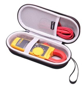 Ltgem Hard Case Voor Fluke 323/324/325 True-Rms Stroomtang Multimeter AC-DC Trms, mesh Zak Voor Accessoires.