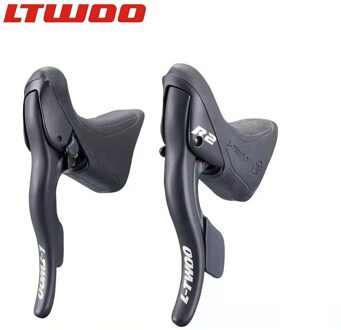 Ltwoo R2/R3/R5/R7/R9 2x 7/2x 8/2x 9/2x1 0/2X11 Speed Racefiets Shifters Lever Rem Road Fiets Compatibel Voor Shimano Derailleur R2 2X7 speed
