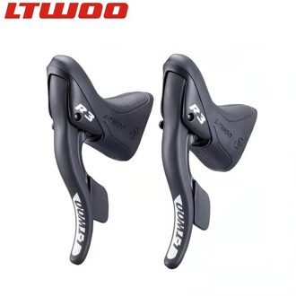 Ltwoo R2/R3/R5/R7/R9 2x 7/2x 8/2x 9/2x1 0/2X11 Speed Racefiets Shifters Lever Rem Road Fiets Compatibel Voor Shimano Derailleur R3 2X8 speed