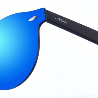 LUA dameszonnebril in ovaal nylon Blauw