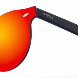 LUA dameszonnebril in ovaal nylon Oranje - One Size