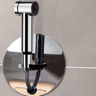 Luca Inbouw Doucheslang Roll-in Shower met Knijp Handdouche Chroom Luca