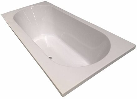 Luca Ligbad Luca Sanitair Primo Inbouw Acryl 190x90x49cm Wit Inclusief Stelpoten