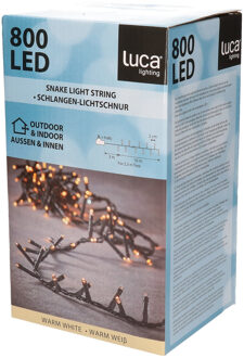 Luca lighting Kerstboomverlichting - 800 LED - L1600 cm - Warm Wit