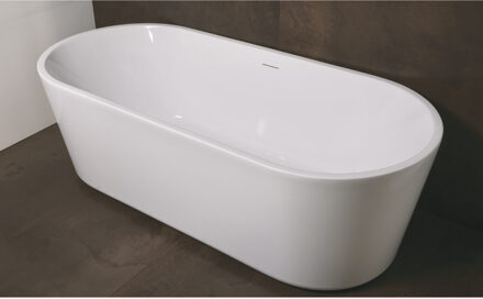 Luca Vrijstaand Bad Luca Sanitair Primo 178x78x56cm Acryl Glans Wit CR