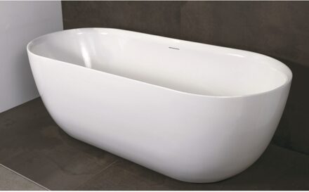 Luca Vrijstaand Ligbad Luca Sanitair Primo Acryl 170x78x60 cm Glans Wit (inclusief afvoer en sifon)