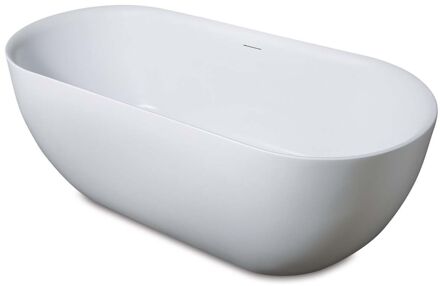 Luca Vrijstaand Ligbad Luca Sanitair Primo Acryl 170x78x60 cm Mat Wit (inclusief afvoer en sifon)