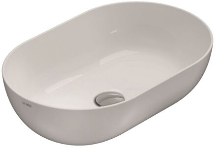 Luca Waskom Luca Sanitair Blobo 54x37x16cm Opzet Wastafel (Zonder kraangat) Wit