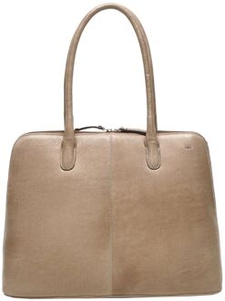 Lucca Business Bag dust Grijs - H 30 x B 41 x D 12 cm