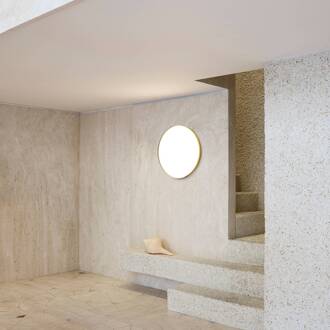 Luceplan Compendium Plate LED plafondlamp, messing