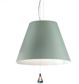 Luceplan Costanza hanglamp D13sas, groen aluminium, groen