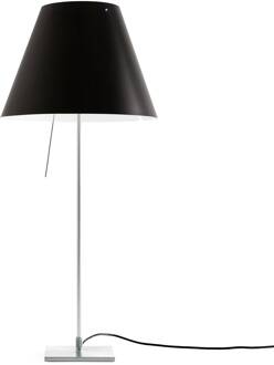 Luceplan Costanza tafellamp D13if alu/zwart aluminium, zwart