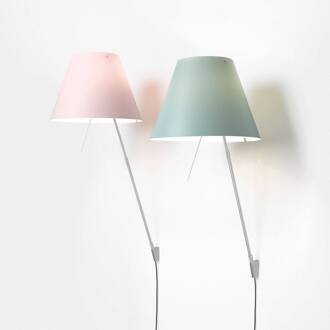 Luceplan Costanza wandlamp D13a, alu/groen aluminium, groen