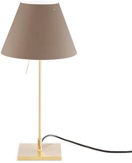 Luceplan Costanzina tafellamp messing nogabruin nougatbruin, messing