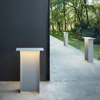 Luceplan Fienile LED tuinpadverlichting 72 cm lichtgrijs