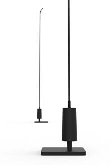 Luceplan Flia tuinpadverlichting 1-lamp, aan/uit, hoogte 180 cm zwart mat