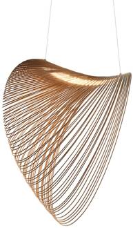 Luceplan Illan LED houten hanglamp dimbaar Ø 80 cm berk