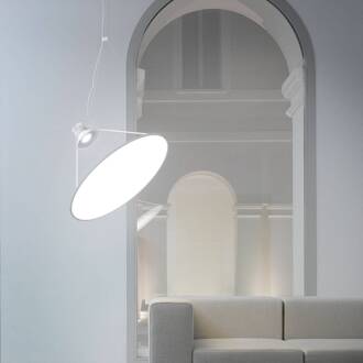 Luceplan LED hanglamp Ø 75cm opaal wit opaalwit