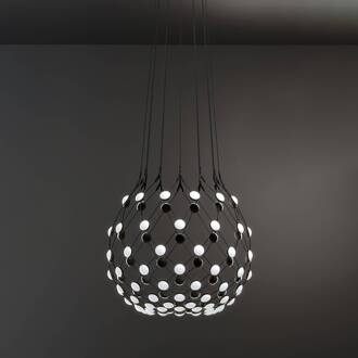 Luceplan Mesh hanglamp Ø 80cm 5m afhanghoogte zwart