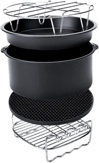 Lucht Friteuse Accessoires 9 Inch Voor Phillips En Secura, Set Van 14, fit Alle Airfryer 4.2 5.3 5.8QT