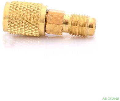 Lucht Koeling Opladen Adapter Slangen BrassR12 R134A Klep Gereedschap Meters Kogelkranen