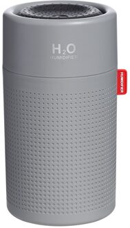 Luchtbevochtiger, Grote Capaciteit Draagbare Multifunctionele Oplaadbare Usb Cool Mist Luchtbevochtiger Diffuser Grijs