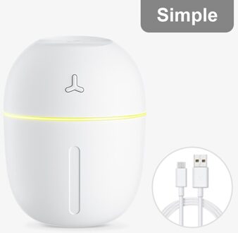 Luchtbevochtiger Huishouden Slaapkamer Kleine Mini Lucht Geur Zuivering Spuit Water Aanvullen Instrument Usb Airconditioning Roo