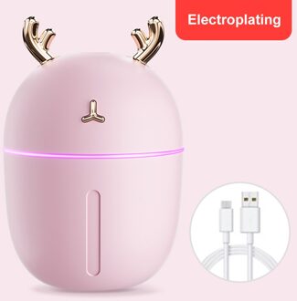 Luchtbevochtiger Huishouden Slaapkamer Kleine Mini Lucht Geur Zuivering Spuit Water Aanvullen Instrument Usb Airconditioning Roo