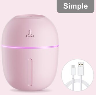 Luchtbevochtiger Huishouden Slaapkamer Kleine Mini Lucht Geur Zuivering Spuit Water Aanvullen Instrument Usb Airconditioning Roo