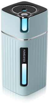 Luchtbevochtiger Usb Office Home Auto Mute Draagbare Kleurrijke Luchtreiniger Blauw