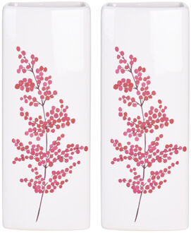 Luchtbevochtiger Waterverdamper voor de radiator - 10x - dolomiet - wit - bessentak - 21 cm