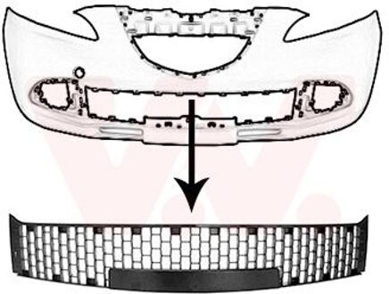 Luchtgrille Onder 1779590