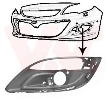 Luchtgrille Onder L. 3753593