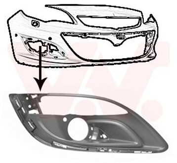 Luchtgrille Onder R. 3753594