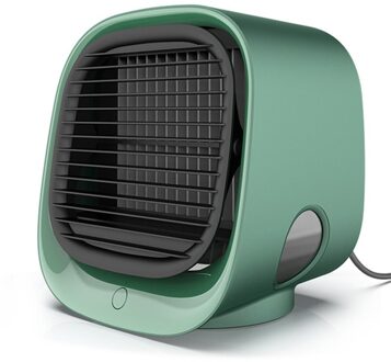 Luchtkoeler Ventilator Mini Desktop Airconditioner Met Nachtlampje Usb Water Koelventilator Luchtbevochtiger Luchtreiniger Multifunctionele Fan