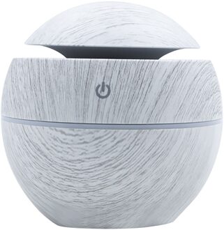 Luchtreiniger Essentiële Aroma Olie Diffuser Ultrasone Houtnerf Mist Meker Usb Mist Maker Led Mist Maker Luchtbevochtiger