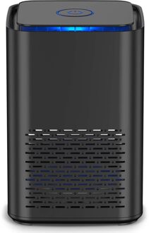 Luchtreiniger Schoner Negatieve Ionen Usb Mini Home Voertuig Air Cleaner Verwijder Formaldehyde Luchtreiniger Auto Accessoires zwart