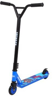 Luchtvaart Aluminium Twee Rondes Professionele Extreme Sport Scooter Freestyle Straat Surfen Kick Scooter Stunt Scooter Blauw