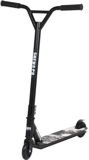 Luchtvaart Aluminium Twee Rondes Professionele Extreme Sport Scooter Freestyle Straat Surfen Kick Scooter Stunt Scooter zwart