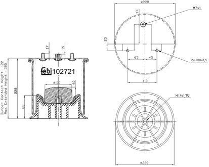 Luchtveerbalg 102721