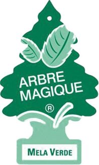 luchtverfrisser 12 x 7 cm Appel groen