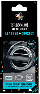 luchtverfrisser Leather & Cookies alu zwart/zilver 3-delig