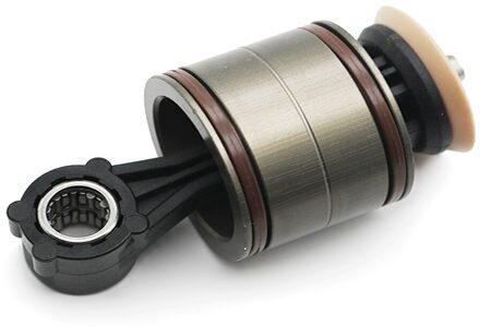 Luchtvering Compressor Cilinderkop Zuigerstang Met Zuigerveer Voor Jeep Grand Cherokee WK2 68041137AE 68041137AC 68041137AD Donkergrijs