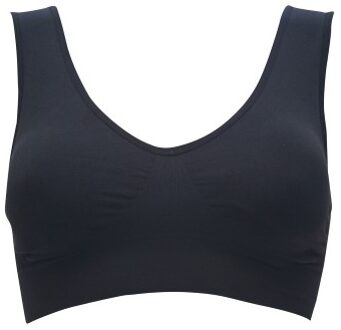 Lucia Bamboo Bra Top Wide Strap * Actie * Beige,Zwart - X-Small,Small,Medium,Large,X-Large