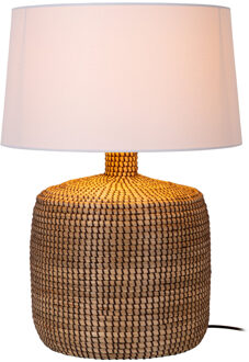 Lucide AMBALA - Tafellamp - Ø 45 cm - 1xE27 - Naturel | Premium