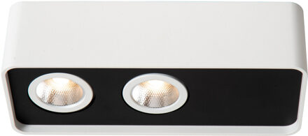 Lucide ANGULAR - Plafondspot - LED Dimb. - 2x5W 2700K - Wit | Premium