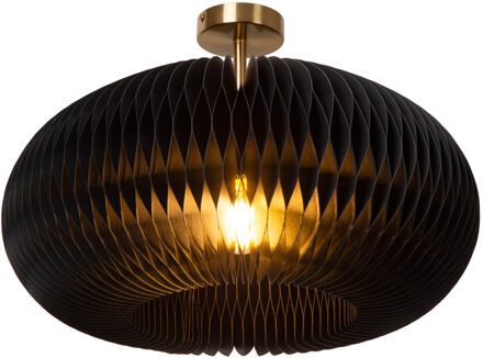 Lucide ARMONI - Plafonnière - Ø 52 cm - 1xE27 - Zwart