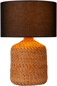 Lucide ARRAH - Tafellamp - Ø 35 cm - 1xE27 - Naturel | Premium