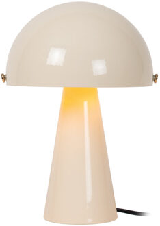 Lucide BARONE - Tafellamp - Ø 23 cm - 1xE27 - Beige | Vibes