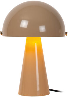 Lucide BARONE - Tafellamp - Ø 23 cm - 1xE27 - Taupe | Vibes